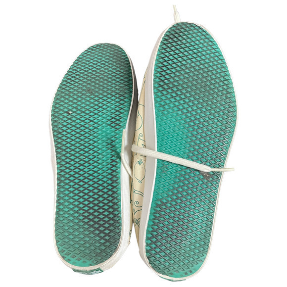 Vans Cream with birds and snails size 9 - Picture 5 of 6